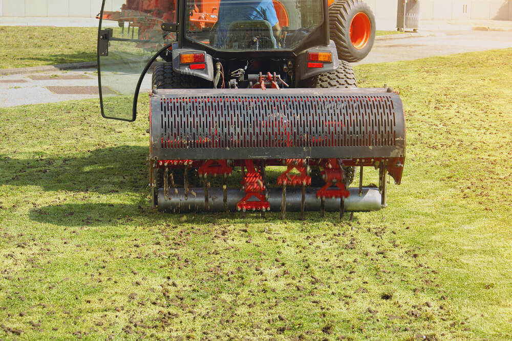 Lawn Aerating Service Aberdeen